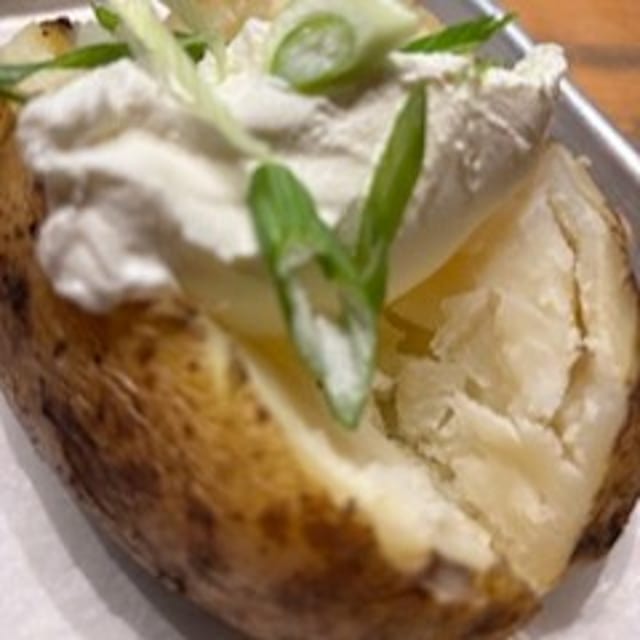 Plain Baked Potato.